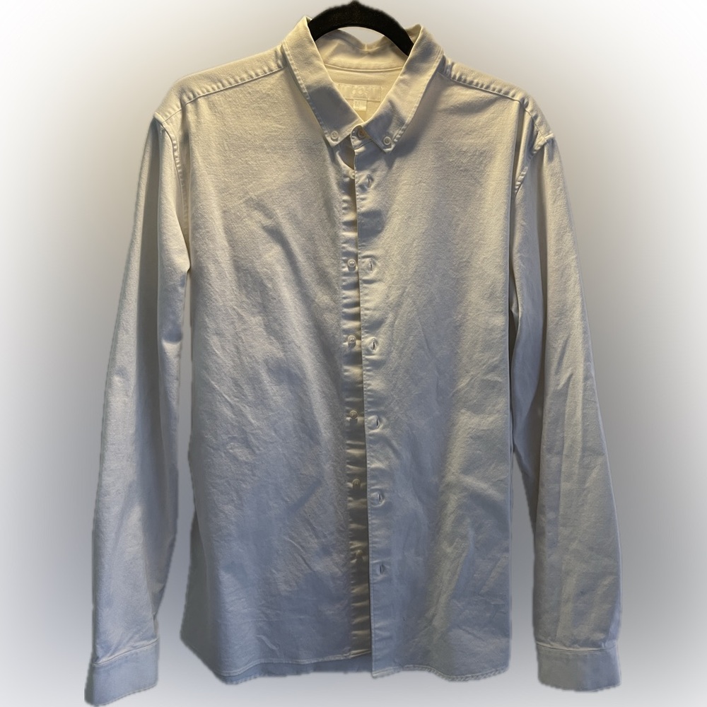 COS White Button Down Large